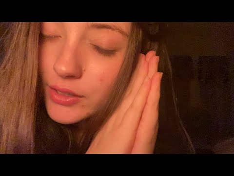 ASMR | slow stuttering, goodnight kisses, personal attention 🤍💤