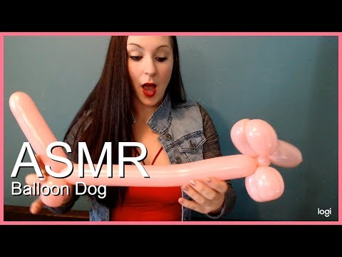 ASMR Making a Balloon Dog