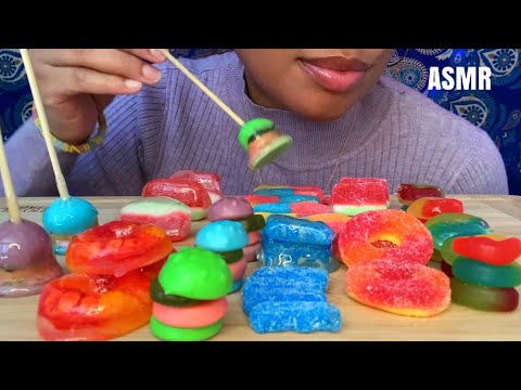 ASMR | Candied Gummies v.s Gummies