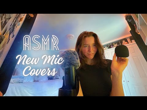 ASMR New Mic Covers+Brush Sounds🖌️