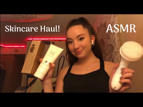 (ASMR) Skincare Haul (ft. Duvolle Radiance Spin-Care System)