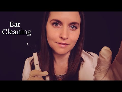ASMR Ear Cleaning | Quick Medical Exam | Soft Spoken