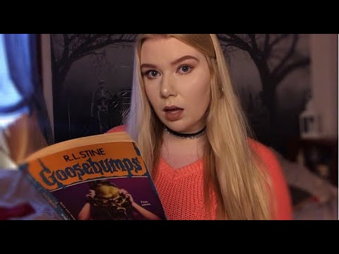 ASMR READING GOOSEBUMPS: THE HAUNTED MASK *PART 2*