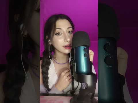 ASMR | Spoolie in 1 Minuto  #asmr #mouthsounds #shorts