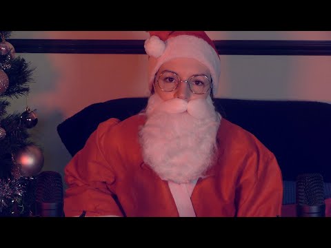 ASMR bored Santa gives you gifts 😶