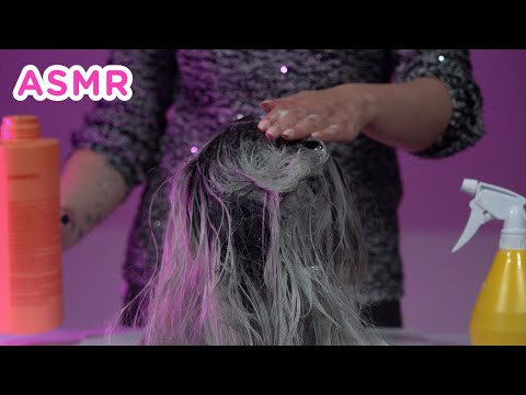 ASMR | Intense Scalp Scratching, Hair Wash, Hair Cut, Hair Brushing and more (No Talking) ✂️ 🎧