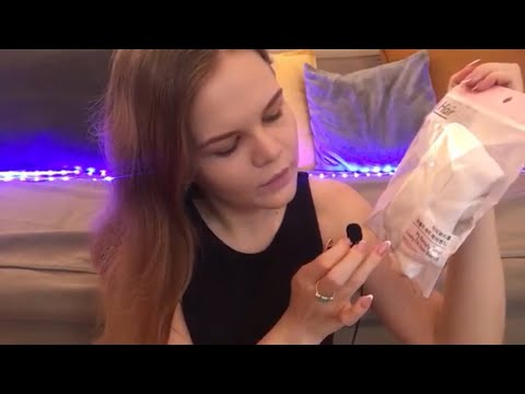Asmr | Show and Tell | Tracing and Tapping | Lo-Fi Very UpClose Whispering | RussianGirl