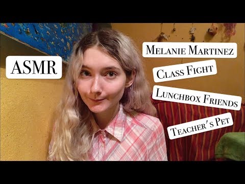 ASMR K-12 Melanie Martinez cover | Soft Singing | Class Fight, Teacher's Pet, Lunchbox Friends 🏫🎀