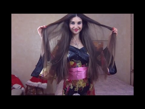 Beautiful Sexy Asmr Girl Brushing Her Long Hair (no talk)
