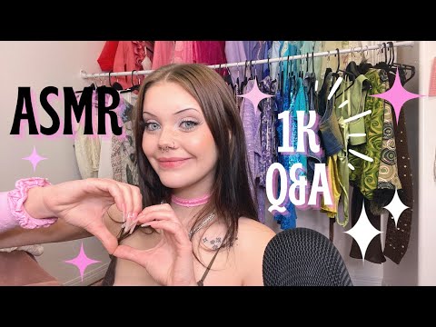 ASMR | 1K SUBS 💞🌟Q&A SPECIAL W/ TAPPING ✨