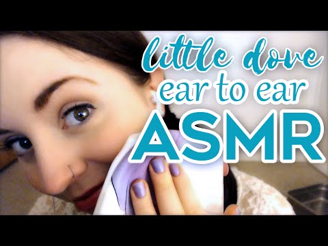 ASMR 💕 [Ear to Ear | Texture Stroking | Staticky Crinkling]