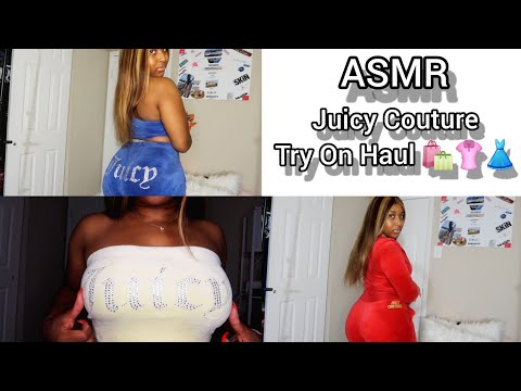 [ASMR] Juicy Couture Try On Haul 🛍👚👗