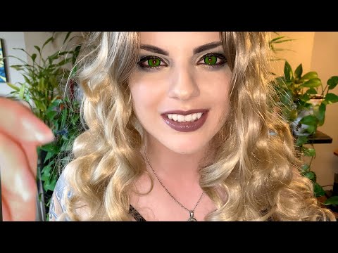 ASMR Vampire Lullaby To Help You Sleep | Humming | Face Touching | Ear to Ear