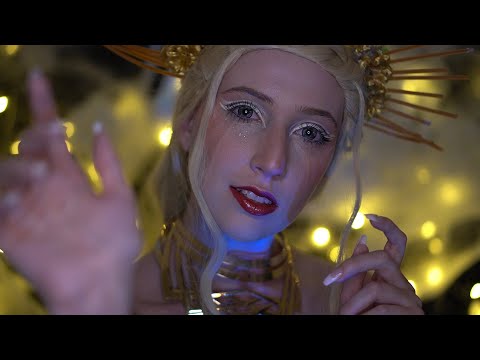 Goddess Creates You • ASMR Roleplay, Personal Attention, Layered Sounds, Humming,