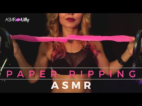 ASMR | Paper Ripping | Paper Tearing | Paper Sounds (No Talking)