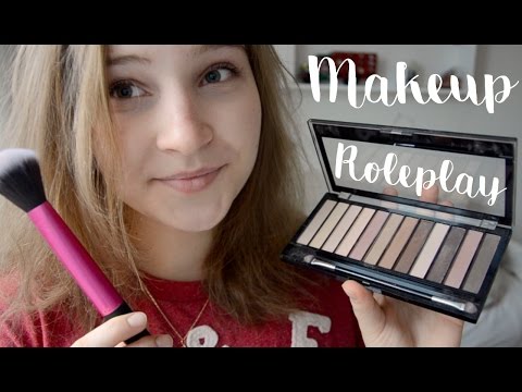 ASMR Doing Your Makeup Roleplay || Personal Attention, Whispering, Tapping