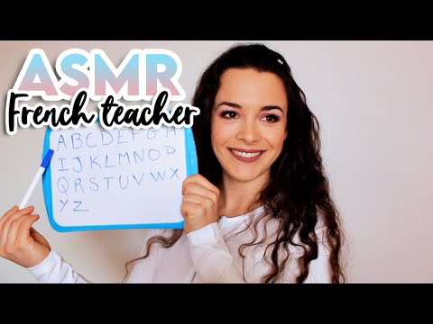 ASMR - FRENCH TEACHER ROLEPLAY | Lesson 1