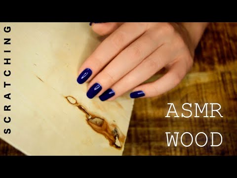 ASMR Scratching Wood | No Talking | Wood Sounds