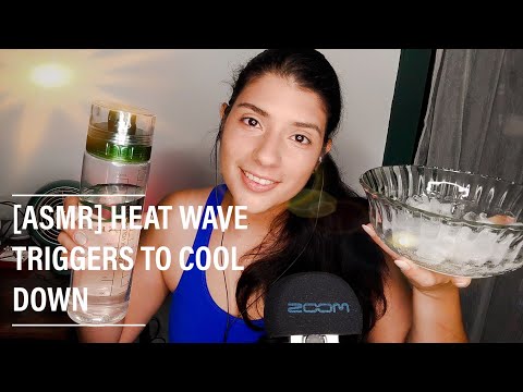 ASMR COOL DOWN | ICE COLD TRIGGERS | SUMMER TRIGGERS FOR SLEEP | PERSONAL ATTENTION ASMR