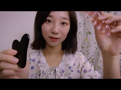 ASMR Facial Lymph Drainage Massage