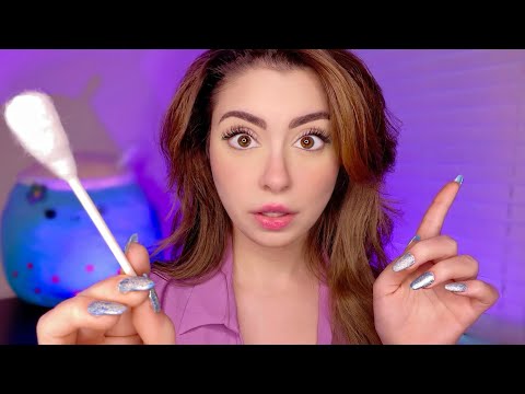 ASMR Fast & Aggressive Personal Attention FOCUS ⚡ CHAOTIC Doctor, Makeup, Face Exam Roleplay