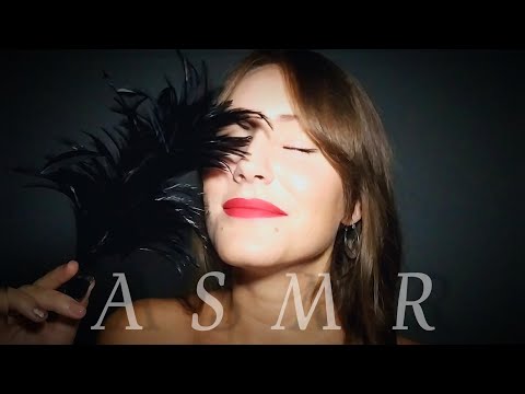 ASMR🎧 Haciéndome ASMR a mi misma🤭 visualmente RELAJANTE🌿  - asmr Español - asmr con Elena
