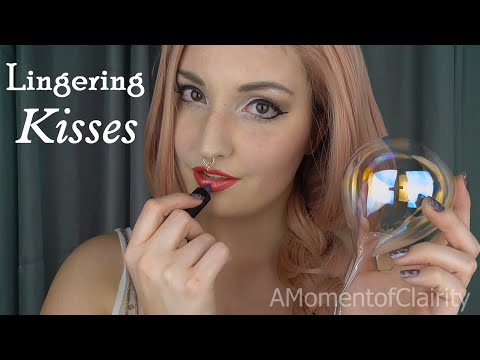 [ASMR] Kisses Left Behind | Glass Kisses for Relaxing & Sleep | No Talking