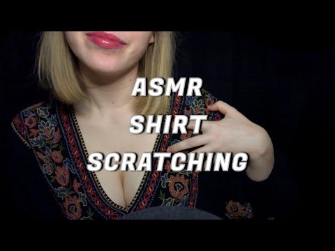 [ASMR] shirt scratching (fabric sounds)