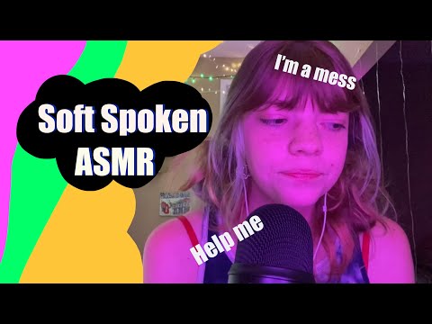 ASMR | Soft Spoken Rambles + Some Wood Tapping, Hand Movements.. Etc