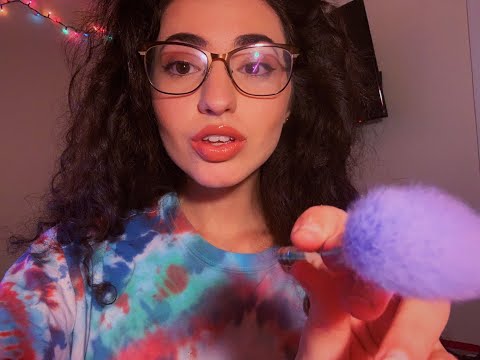 ASMR | Mic Brushing & Personal Attention Triggers🌈