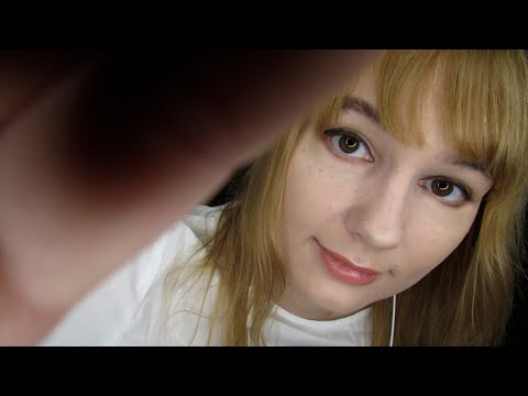ASMR Covering Your Face! Visual Triggers That Work! (Whisper, Crinkle Shirt, Unintelligible)