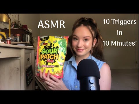 (ASMR) 10 Triggers in 10 Minutes