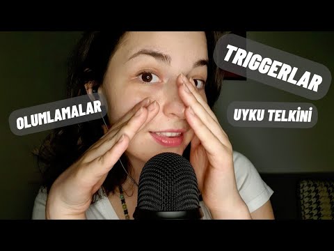 Türkçe ASMR | Uyku Telkini, Sohbet ve Rahatlatıcı Triggerlar 🥱😴