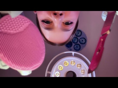 ASMR Dermatologist Dermaplaning Facial Treatment & Pimple Extractions