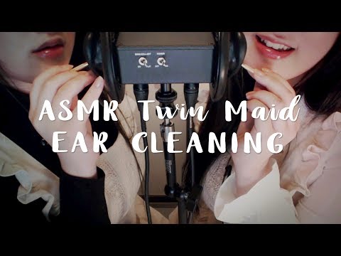 (SUB) Both Side Different Ear Cleaning👂 양쪽 귀청소