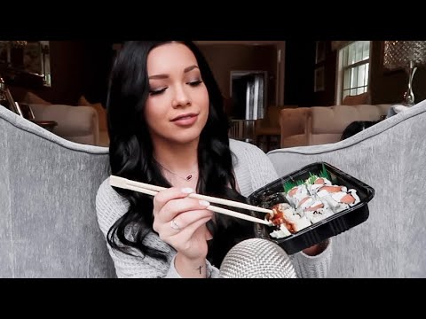 ASMR - Eat Lunch With Me! (sushi again because what else)