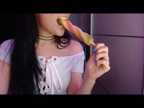 ASMR* Comiendo Paleta | Sonidos de boca ( Eating Popsicle & Mouth Sounds )