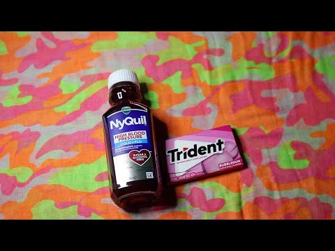 VICKS NYQUIL ASMR TRIDENT CHEWING GUM SOUNDS