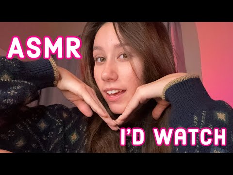 ASMR | an ASMR video I’d watch! (lofi, mouth sounds, tapping)
