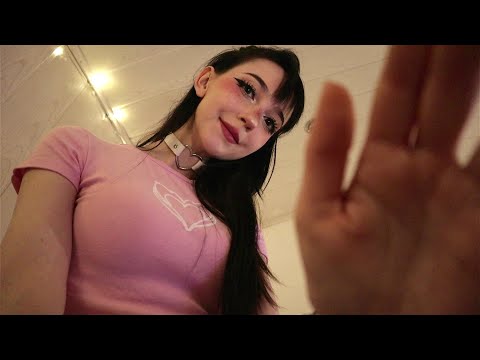 ASMR ☾ doing relaxing things to you on my lap 💗 anxiety calming gf roleplay