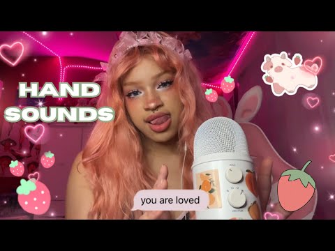 Hand Sounds ASMR🍓Salt & Pepper, Anticipatory Tingles, Mouth Sounds, Personal Attention