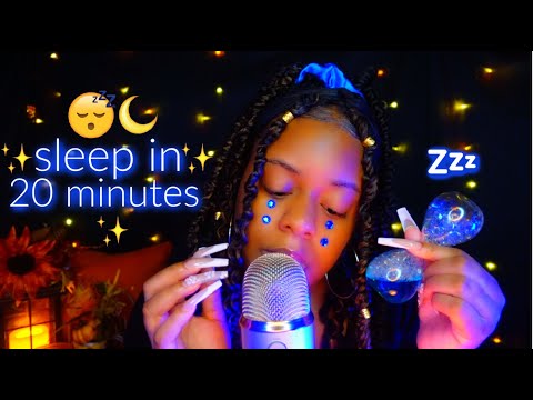 this asmr video will make you soooo sleeepy in 20 minutes 😴♡✨(sleep inducing & relaxing 💙✨)