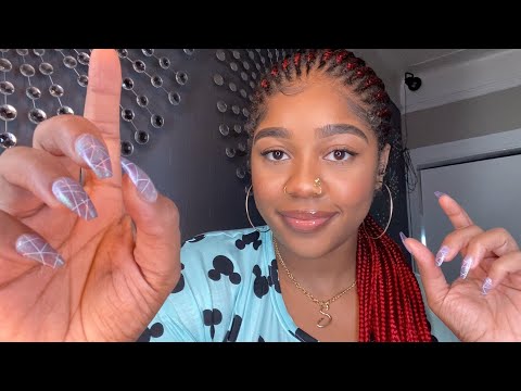 ASMR- Crinkly Inaudible Whispering + Wet Mouth Sounds 😝💓 (HAND MOVEMENTS) ✨