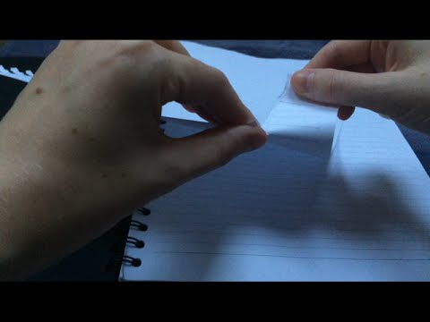 ASMR Paper Tearing Crunching Intoxicating Sounds Sleep Help Relaxation