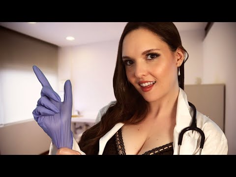 ASMR Flirty Doctor FULL BODY Medical Exam roleplay || soft spoken f4a