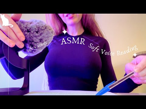ASMR Reading to You - Fluffy Mic!