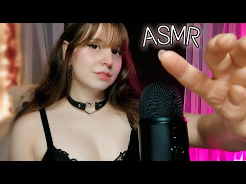 ASMR | Sons de boca com a sensibilidade MUITO ALTA + camera touching