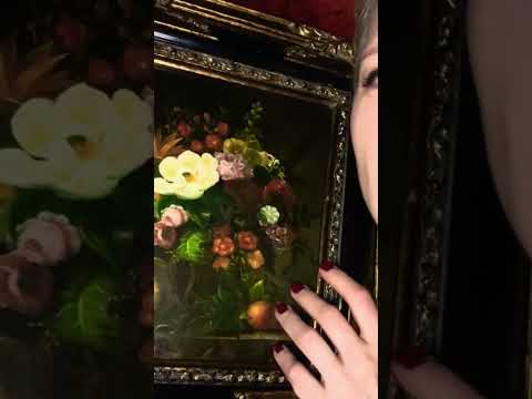 ASMR What’s Hidden in This Painting?🖤❤️🖤 #relaxing #softspoken #shadow