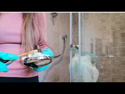 ASMR Household Cleaning The Bathroom No Talking