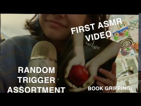 ASMR | my first asmr video/ random trigger assortment